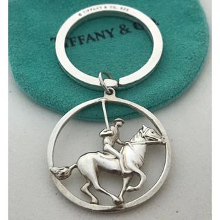 ティファニー(Tiffany & Co.)のTiffany ジョッキー モチーフキーリング希少(キーホルダー)