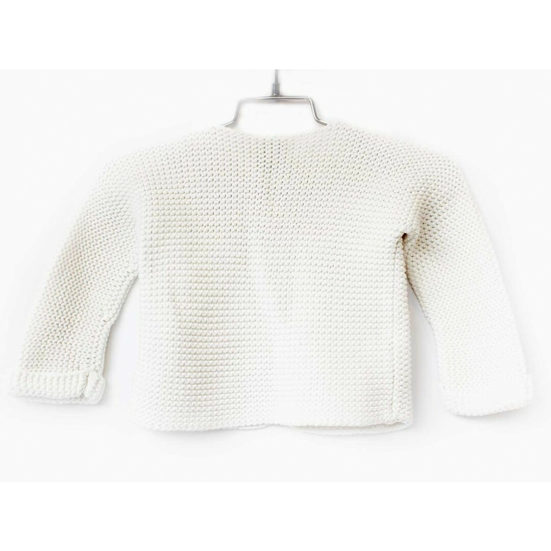 PETIT BATEAU(プチバトー)の[プチバトー/PETIT BATEAU]81cm カーディガン 白【中古】子供服 キッズ kids ベビー服 baby 男の子 女の子 春 tops 022042 キッズ/ベビー/マタニティのベビー服(~85cm)(カーディガン/ボレロ)の商品写真