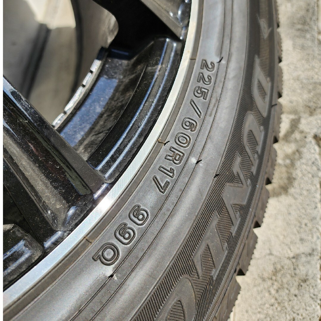 DUNLOP(ダンロップ)のDUNLOP　WINTERMAXX02 225/60R17 自動車/バイクの自動車(タイヤ・ホイールセット)の商品写真