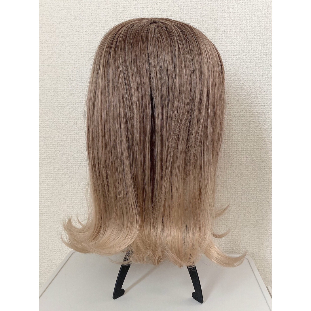 フルウィッグ　ボブ　ウィッグ　グラデーション　耐熱　wig レディースのウィッグ/エクステ(ショートカール)の商品写真