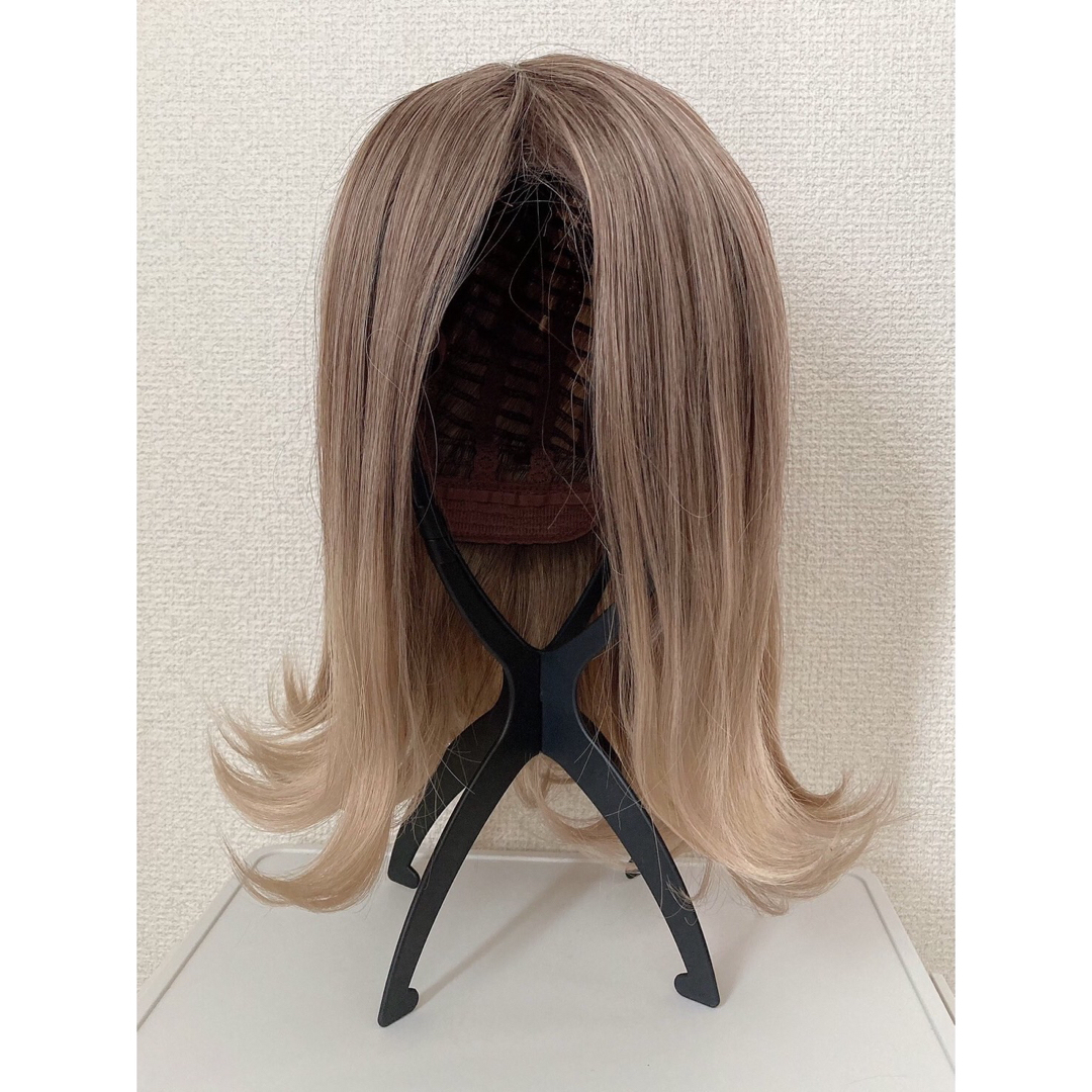 フルウィッグ　ボブ　ウィッグ　グラデーション　耐熱　wig レディースのウィッグ/エクステ(ショートカール)の商品写真