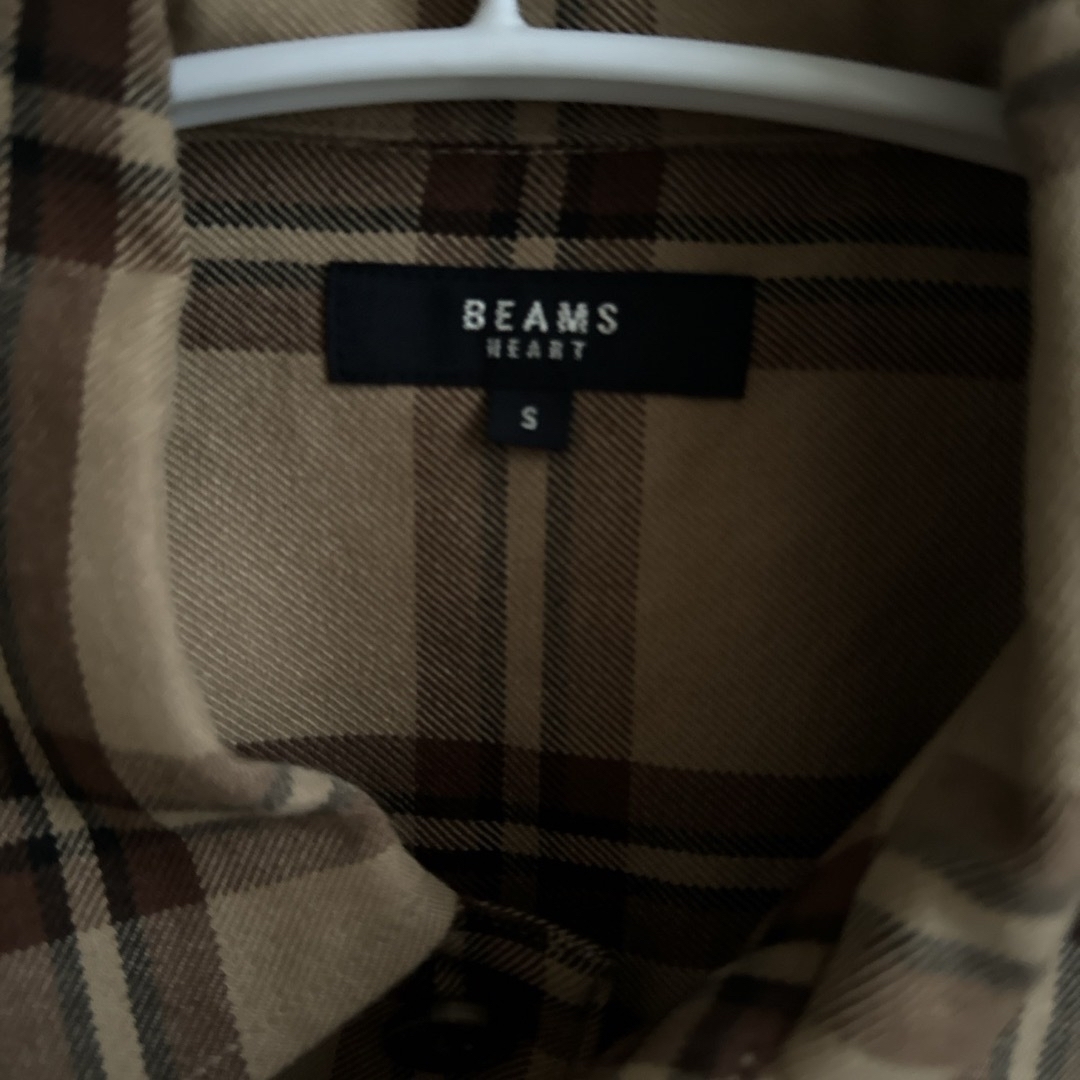 BEAMS(ビームス)のBEAMS HEART チェックシャツSサイズ メンズのトップス(シャツ)の商品写真