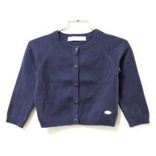 Tartine et Chocolat - 【値下げ!】《タルティーヌエショコラ/Tartine et Chocolat》80-90cm 長袖カーディガン 紺【中古】子供服 キッズ kids ベビー服 baby 女の子 春秋 703032 tops