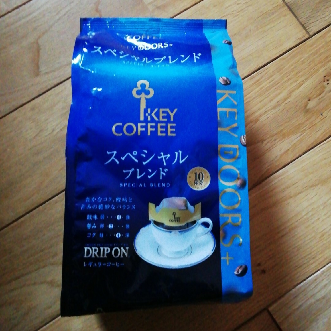 KEY COFFEE(キーコーヒー)のキーコーヒー　ドリップコーヒー　4杯分 食品/飲料/酒の飲料(コーヒー)の商品写真
