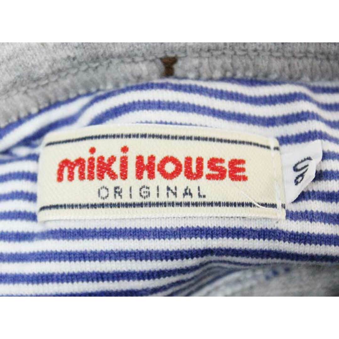 mikihouse(ミキハウス)の【値下げ!】《ミキハウス/mikihouse》90cm フード付カーディガン グレー フード取外し可【中古】子供服 キッズ kids ベビー服 baby 男の子 春 202032 tops キッズ/ベビー/マタニティのベビー服(~85cm)(カーディガン/ボレロ)の商品写真