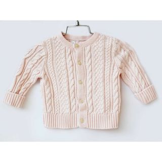 ラルフローレン(Ralph Lauren)の【春物 新入荷!】[ラルフローレン/Ralph Lauren]70cm カーディガン ピンク【中古】子供服 キッズ kids ベビー服 baby 女の子 春秋 tops 312042(カーディガン/ボレロ)