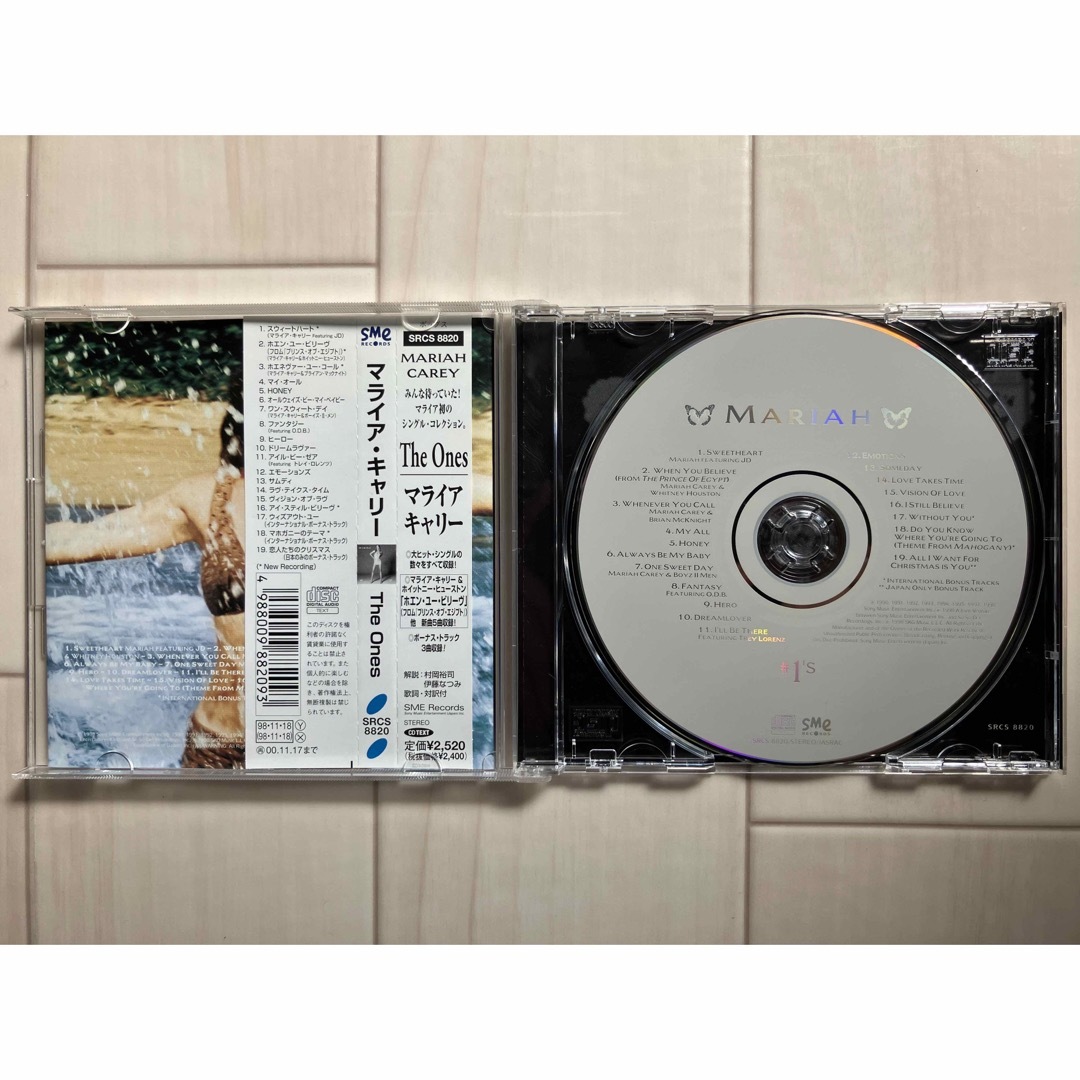 マライア　キャリー　CD #1's Ones 中古 エンタメ/ホビーのCD(ポップス/ロック(洋楽))の商品写真