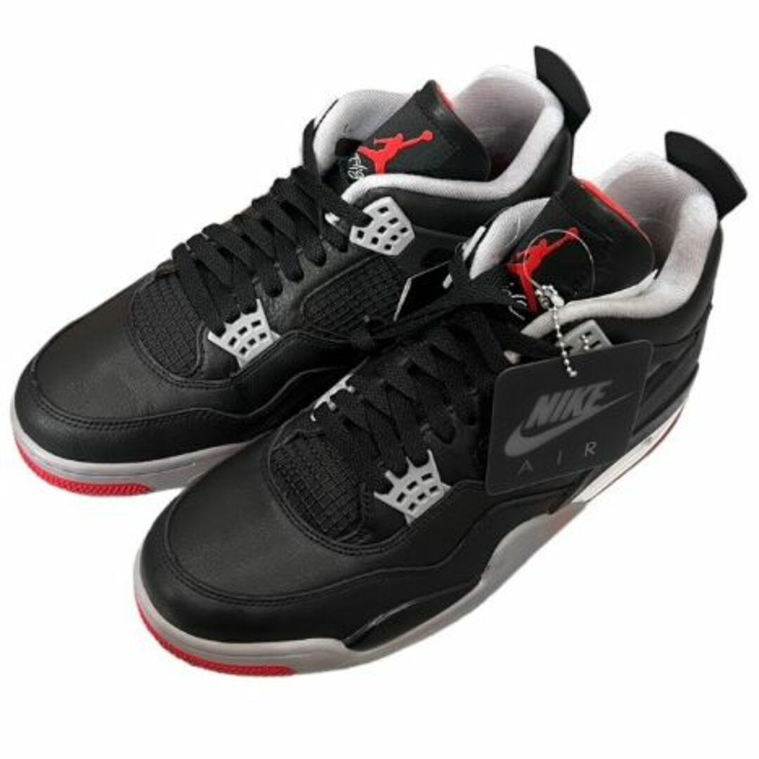 NIKE(ナイキ)の2024 NIKEAir Jordan 4 Retro "Bred Reimagined"【FV5029-006】28cm メンズの靴/シューズ(スニーカー)の商品写真