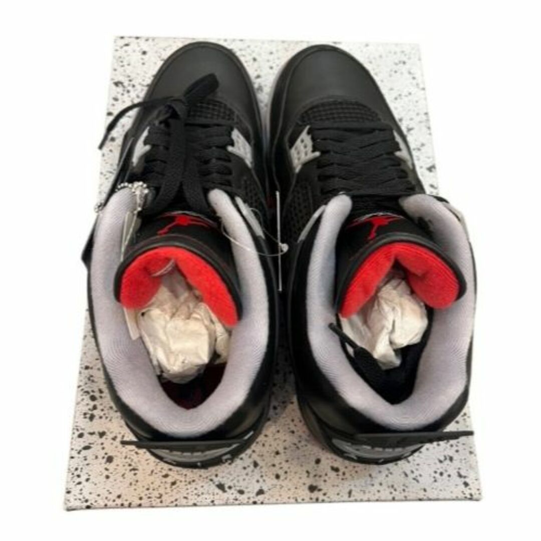 NIKE(ナイキ)の2024 NIKEAir Jordan 4 Retro "Bred Reimagined"【FV5029-006】28cm メンズの靴/シューズ(スニーカー)の商品写真