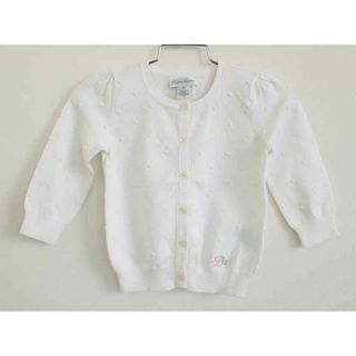 ラルフローレン(Ralph Lauren)の【値下げ!】†ラルフローレン/Ralph Lauren†85cm カーディガン 白【中古】子供服 キッズ kids ベビー服 baby 女の子 春秋 012032 tops(カーディガン/ボレロ)