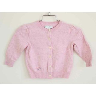 ラルフローレン(Ralph Lauren)の†ラルフローレン/Ralph Lauren†80cm 長袖カーディガン ピンク【中古】子供服 キッズ kids ベビー服 baby 女の子 春秋 tops 902042(カーディガン/ボレロ)