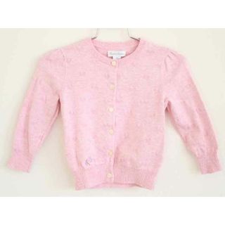 ラルフローレン(Ralph Lauren)の†ラルフローレン/Ralph Lauren†90cm 長袖カーディガン ピンク【中古】子供服 キッズ kids ベビー服 baby 女の子 春秋 tops 902042(カーディガン/ボレロ)