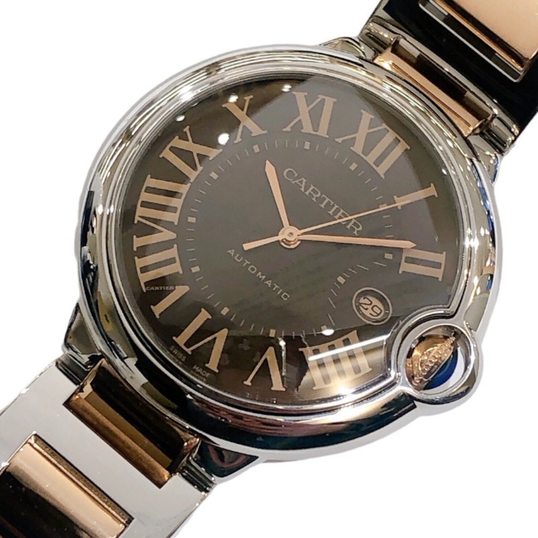 Cartier(カルティエ)の　カルティエ Cartier バロンブルードゥ　カルティエ W6920032 シルバー PG/SS メンズ 腕時計 メンズの時計(その他)の商品写真