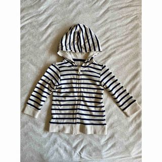 エイチアンドエム(H&M)のH&M フルジップ パーカー ボーダー 85cm(カーディガン/ボレロ)