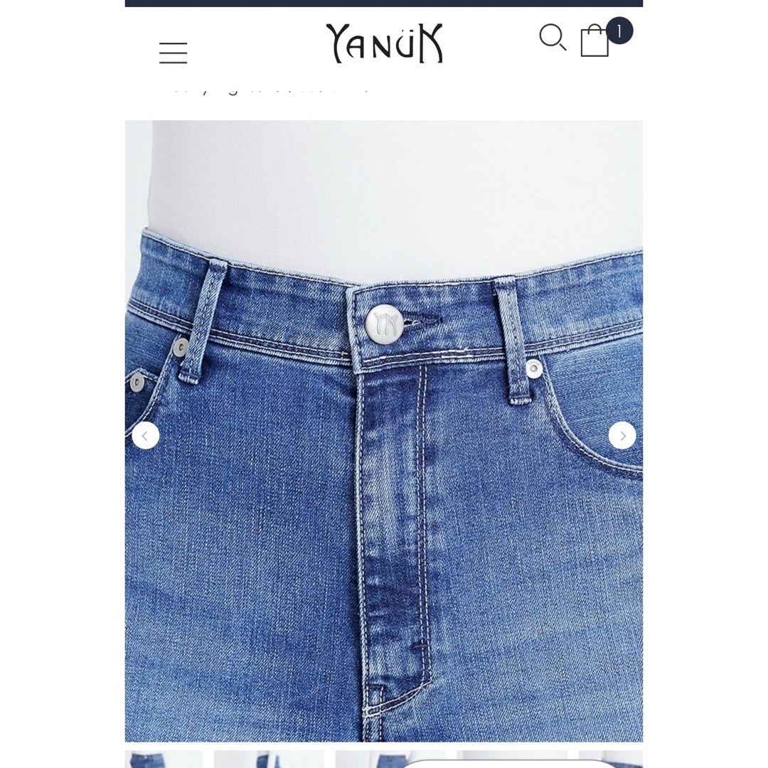 YANUK(ヤヌーク)のyanuk  リリス レディースのパンツ(デニム/ジーンズ)の商品写真