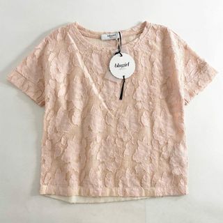 ブルーガール(Blugirl)の71c10 《未使用》 タグ付き blugirl ブルーガール レーストップ 38 ピンク ブラウス カットソー Blumarine ブルマリン イタリア製(シャツ/ブラウス(半袖/袖なし))