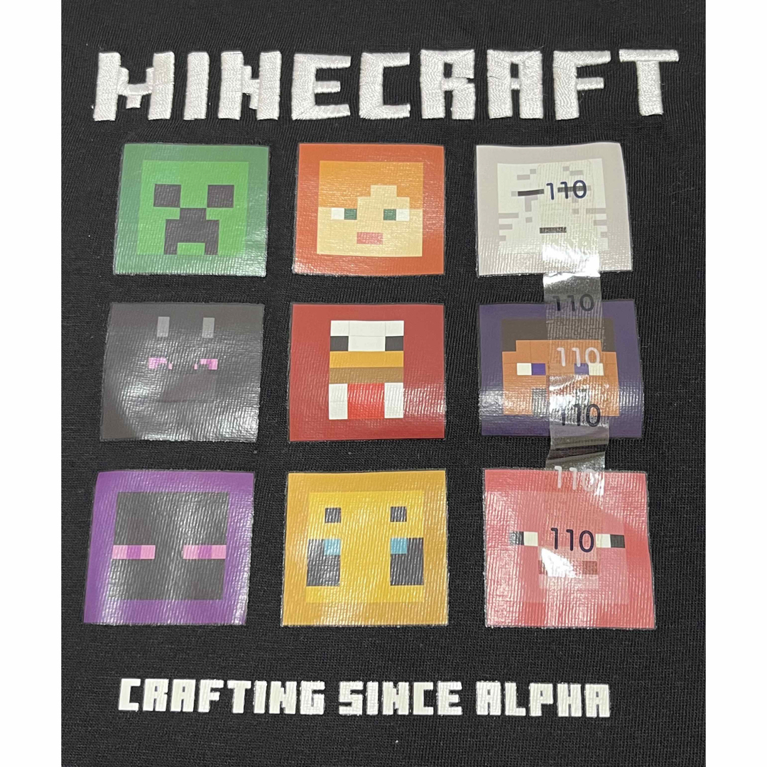 【新品未使用】2枚セット売り　マインクラフト半袖Tシャツ　110センチ