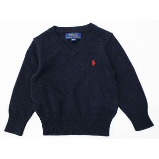 ラルフローレン(Ralph Lauren)の[ラルフローレン/Ralph Lauren]90cm セーター/ニット 紺 フォーマル お受験 見学会 説明会 お稽古 お教室 通塾 通園 スクール 冠婚葬祭【中古】子供服 キッズ kids ベビー服 baby 男の子 710122 fml(ニット/セーター)