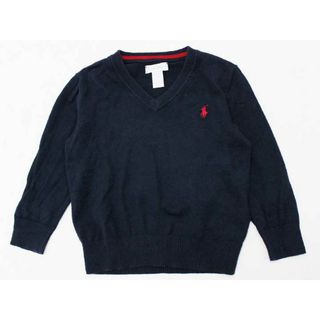 ラルフローレン(Ralph Lauren)の[ラルフローレン/Ralph Lauren]85cm セーター/ニット 紺 フォーマル お受験 見学会 説明会 お稽古 お教室 通塾 通園 スクール 冠婚葬祭【中古】子供服 キッズ kids ベビー服 baby 男の子 710122 fml(ニット/セーター)