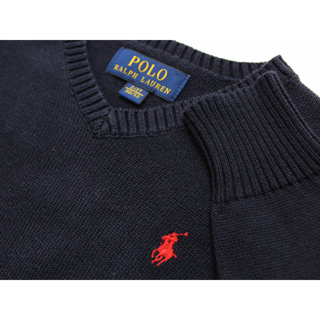 Ralph Lauren(ラルフローレン)の♪ラルフローレン/Ralph Lauren♪90cm ニット/セーター 紺 フォーマル お受験 行動観察 見学会 説明会 お稽古 お教室 通塾 通園 スクール 冠婚葬祭【中古】子供服 キッズ kids ベビー服 baby 男の子 春夏秋冬 629032 fml キッズ/ベビー/マタニティのベビー服(~85cm)(ニット/セーター)の商品写真