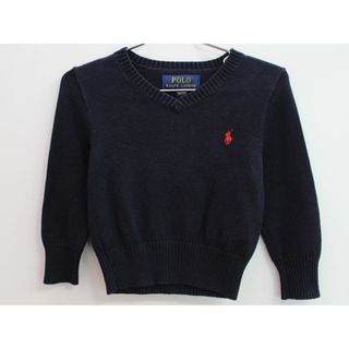 ラルフローレン(Ralph Lauren)の♪ラルフローレン/Ralph Lauren♪90cm ニット/セーター 紺 フォーマル お受験 行動観察 見学会 説明会 お稽古 お教室 通塾 通園 スクール 冠婚葬祭【中古】子供服 キッズ kids ベビー服 baby 男の子 春夏秋冬 629032 fml(ニット/セーター)