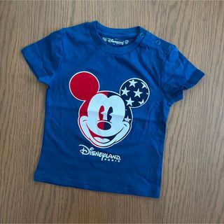 ディズニー(Disney)の新品未使用　DISNEYLAND PARIS ミッキー半袖Tシャツ　3歳　95(Tシャツ/カットソー)