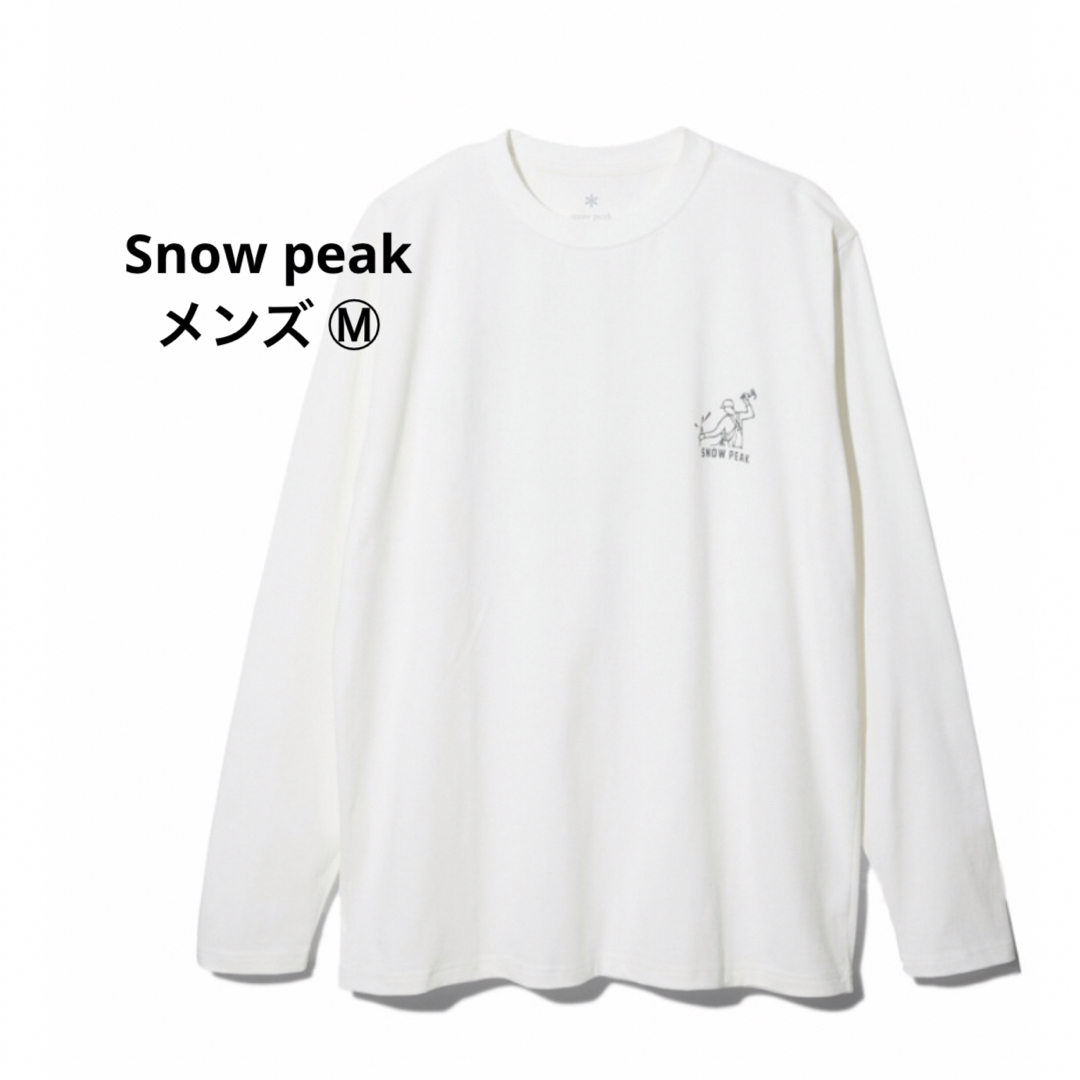 Snow Peak(スノーピーク)のスノーピーク【Snow peak】ロンT・キャンプ メンズのトップス(Tシャツ/カットソー(七分/長袖))の商品写真