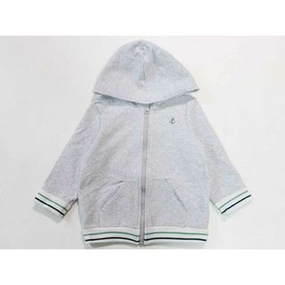 プチバトー(PETIT BATEAU)の【値下げ!】☆プチバトー/PETIT BATEAU☆86cm パーカー グレー 【中古】子供服 キッズ kids ベビー baby 男の子 春秋 029022 tops(その他)