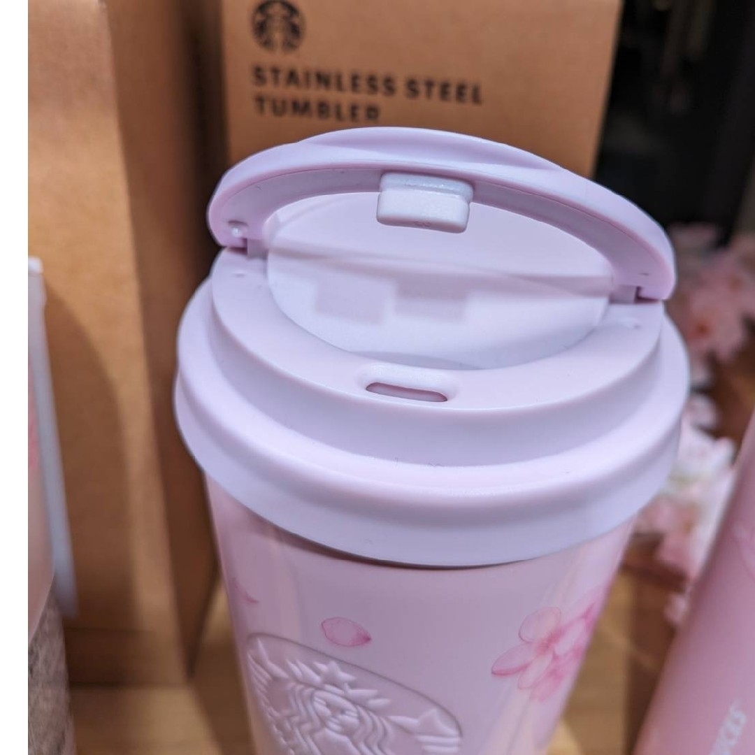 Starbucks(スターバックス)の値下げ　2024 桜シリーズ　韓国　スターバックス インテリア/住まい/日用品のキッチン/食器(タンブラー)の商品写真