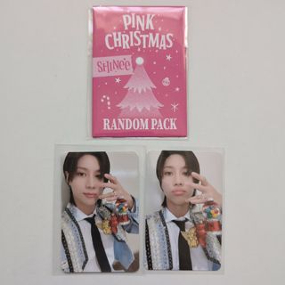 SHINeePINK CHRISTMAS　トレカ　テミン(アイドルグッズ)