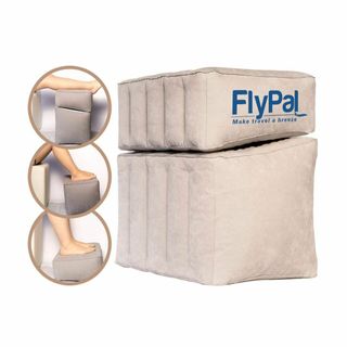 Flypal エアー フットレスト 足置き オットマン 足枕 リラックス 飛行機(枕)