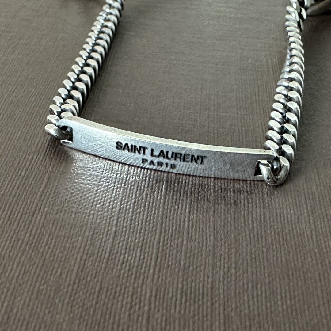 Saint Laurent(サンローラン)のSAINT LAURENT ダブルカフ　グルメット　バングル　ブレスレット メンズのアクセサリー(ブレスレット)の商品写真