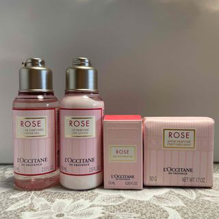 ロクシタン(L'OCCITANE)のロクシタン　ローズ　オードトワレ　ソープ　シャワージェル　ボディミルク(ボディソープ/石鹸)