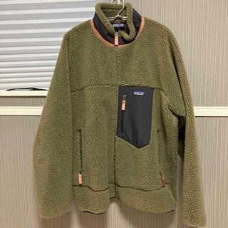 パタゴニア(patagonia)の早い者勝ち　廃盤　希少カラー　パタゴニア　フリース　レトロx カーキ(ブルゾン)