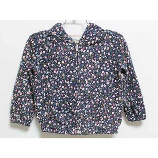 ラルフローレン(Ralph Lauren)の【春物 新入荷!】‡ラルフローレン/Ralph Lauren‡90cm パーカー 紺×ピンク【中古】子供服 キッズ kids ベビー服 baby 女の子 春秋冬 tops 022042(その他)