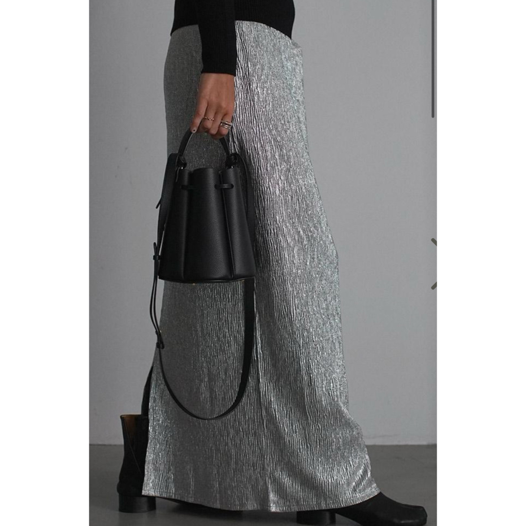 room306 CONTEMPORARY(ルームサンマルロクコンテンポラリー)のroom306  Glitter Narrow Skirt  レディースのスカート(ロングスカート)の商品写真