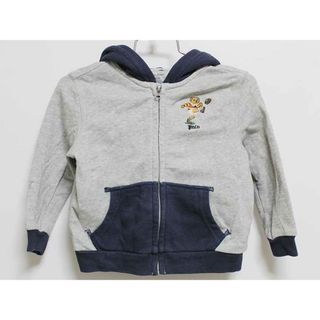 ラルフローレン(Ralph Lauren)の‡ラルフローレン/Ralph Lauren‡90cm パーカー グレー×紺 ベア【中古】子供服 キッズ kids ベビー服 baby 男の子 春秋冬 tops 022042(その他)