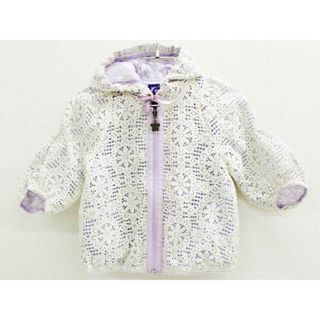 アナスイ(ANNA SUI)の【値下げ!】[アナスイミニ/ANNA SUI mini]85cm位 パーカー アイボリー×紫【中古】子供服 キッズ kids ベビー服 baby 女の子 春 023032 tops(その他)