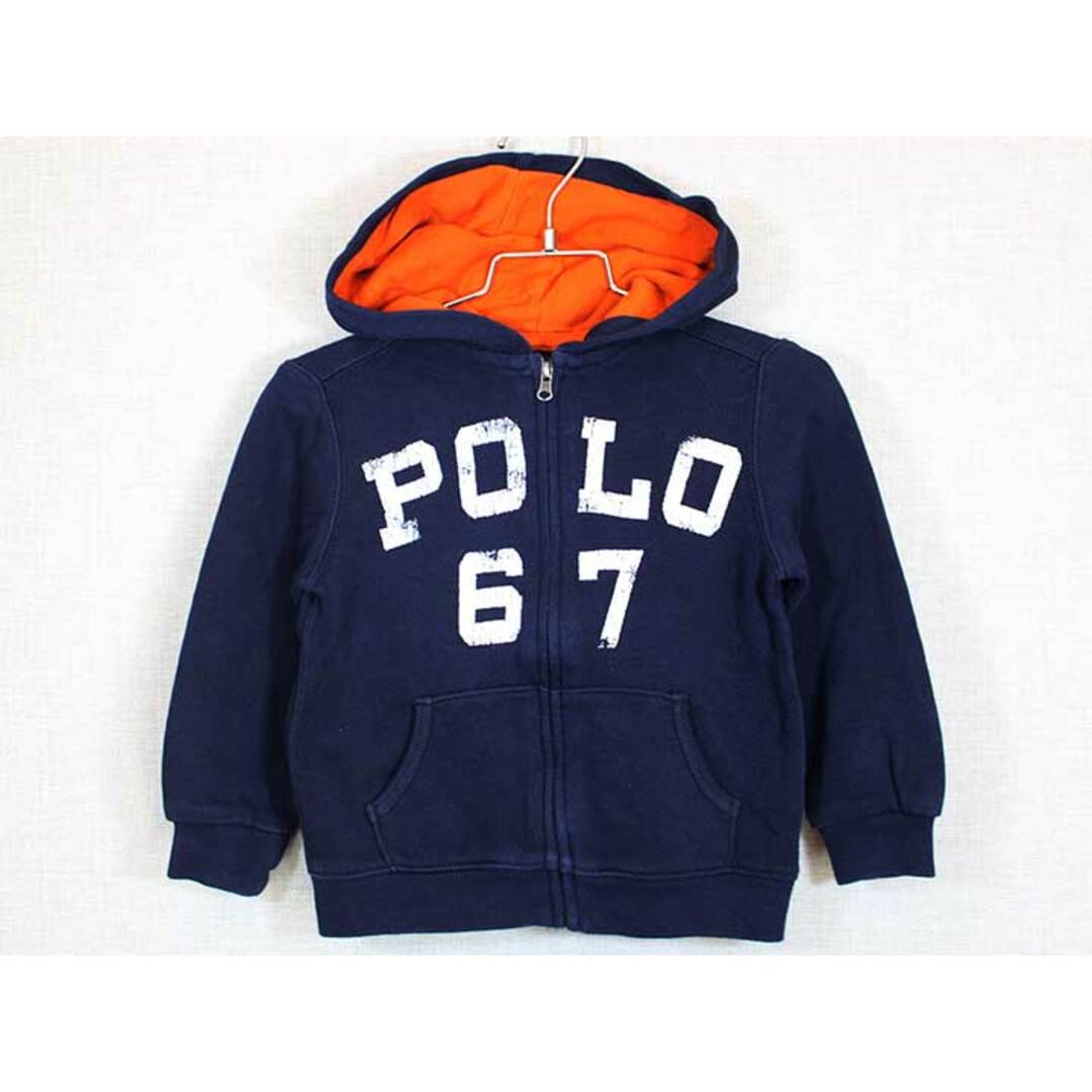 Ralph Lauren(ラルフローレン)の【値下げ!】[ラルフローレン/Ralph Lauren]90cm パーカー 紺【中古】子供服 キッズ kids ベビー服 baby 男の子 春秋冬 012032 tops キッズ/ベビー/マタニティのベビー服(~85cm)(その他)の商品写真