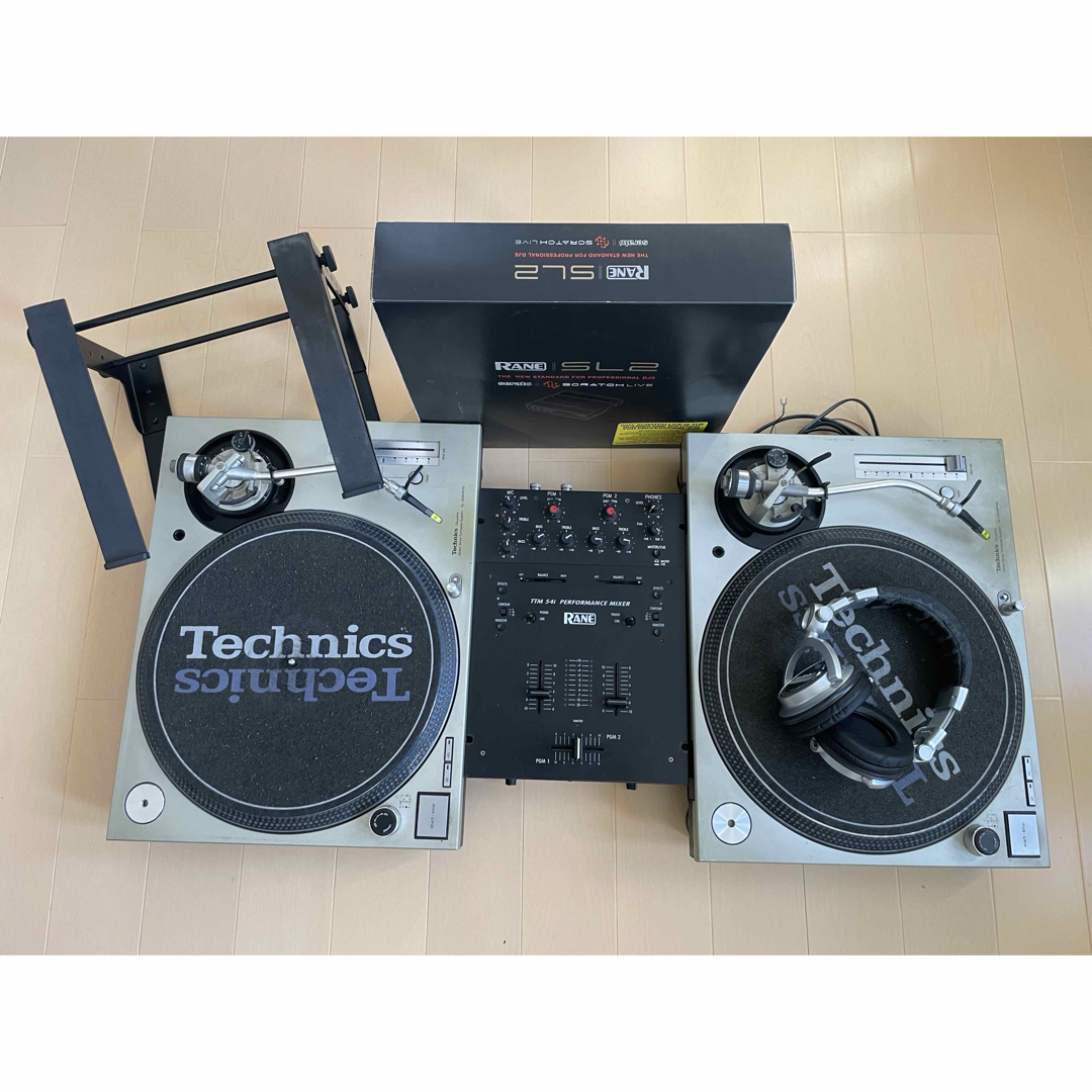 Technics ターンテーブル SL-1200MK3D DJセット