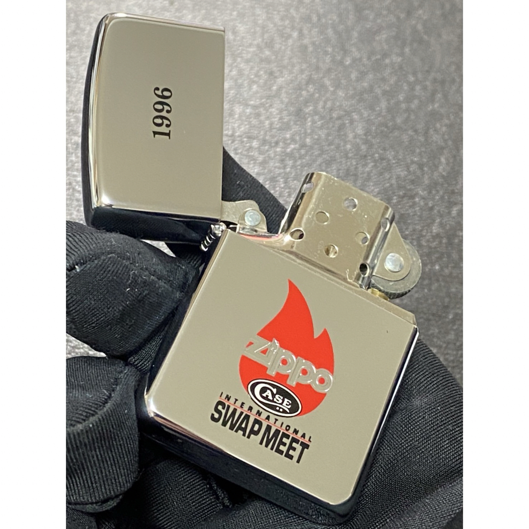 zippo スワップミート ヴィンテージ シルバー 希少モデル 1996年製 メンズのメンズ その他(その他)の商品写真