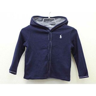 ラルフローレン(Ralph Lauren)の【値下げ!】■ラルフローレン/Ralph Lauren■80cm位 パーカー 紺×白 リバーシブル【中古】子供服 キッズ kids ベビー服 baby 男の子 春秋 409032 tops(その他)