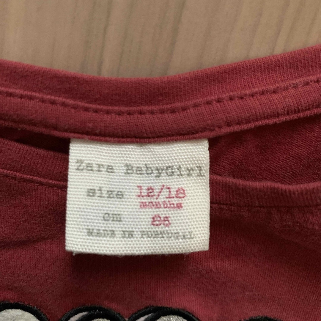 Zara Baby  カットソー キッズ/ベビー/マタニティのベビー服(~85cm)(シャツ/カットソー)の商品写真