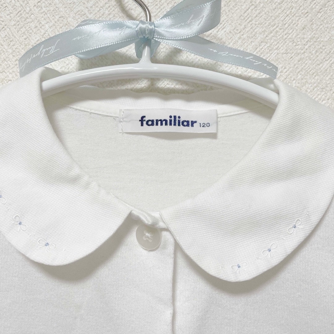 familiar(ファミリア)のファミリア　ブラウス　120 キッズ/ベビー/マタニティのキッズ服女の子用(90cm~)(ブラウス)の商品写真