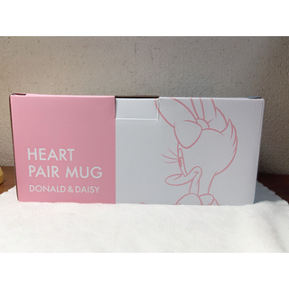 フランフラン(Francfranc)のFranc franc Heart Pair MUG ドナルド＆デイジー(グラス/カップ)