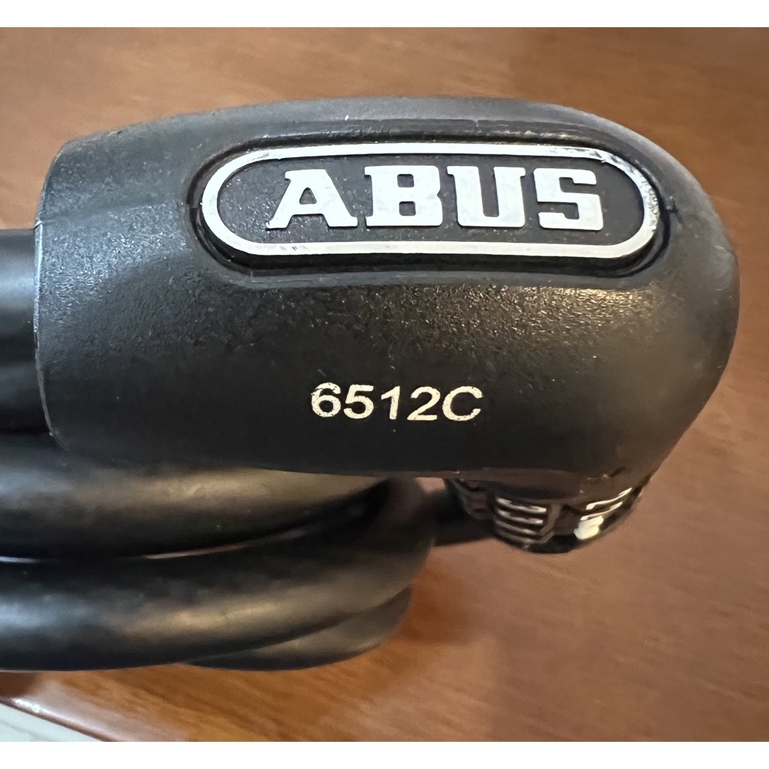 ABUS(アバス)のABUS ダイヤル式ロック 6512C 自動車/バイクの自動車(セキュリティ)の商品写真