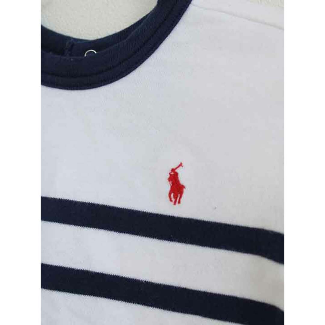 Ralph Lauren(ラルフローレン)の†ラルフローレン/Ralph Lauren†80cm(12M) トレーナー/スウェット/スエット 紺×白【中古】子供服 キッズ kids  ベビー服 baby 男の子 女の子 春秋 tops 322042 キッズ/ベビー/マタニティのベビー服(~85cm)(トレーナー)の商品写真