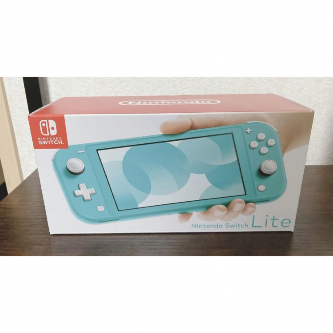 Nintendo Switch(ニンテンドースイッチ)の【新品】Nintendo Switch Lite ターコイズ  エンタメ/ホビーのゲームソフト/ゲーム機本体(携帯用ゲーム機本体)の商品写真