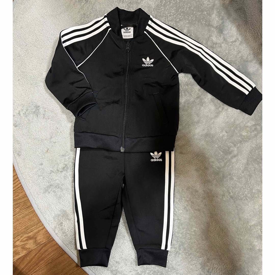 adidas(アディダス)のadidasベビー　セットアップ80 キッズ/ベビー/マタニティのベビー服(~85cm)(その他)の商品写真