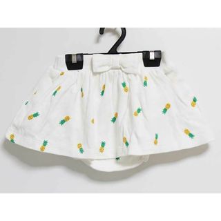 ケイトスペードニューヨーク(kate spade new york)の‡ケイトスペードニューヨーク/kate spade new york kids‡70cm-80cm ブルマ付スカート 白系【中古】子供服 キッズ kids ベビー服 baby 女の子 春夏 404032 bottoms(スカート)